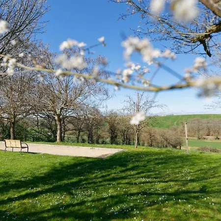 De Groupes & Piscine De La Maison Bleue Du Gers Tatil Evi Savignac-Mona